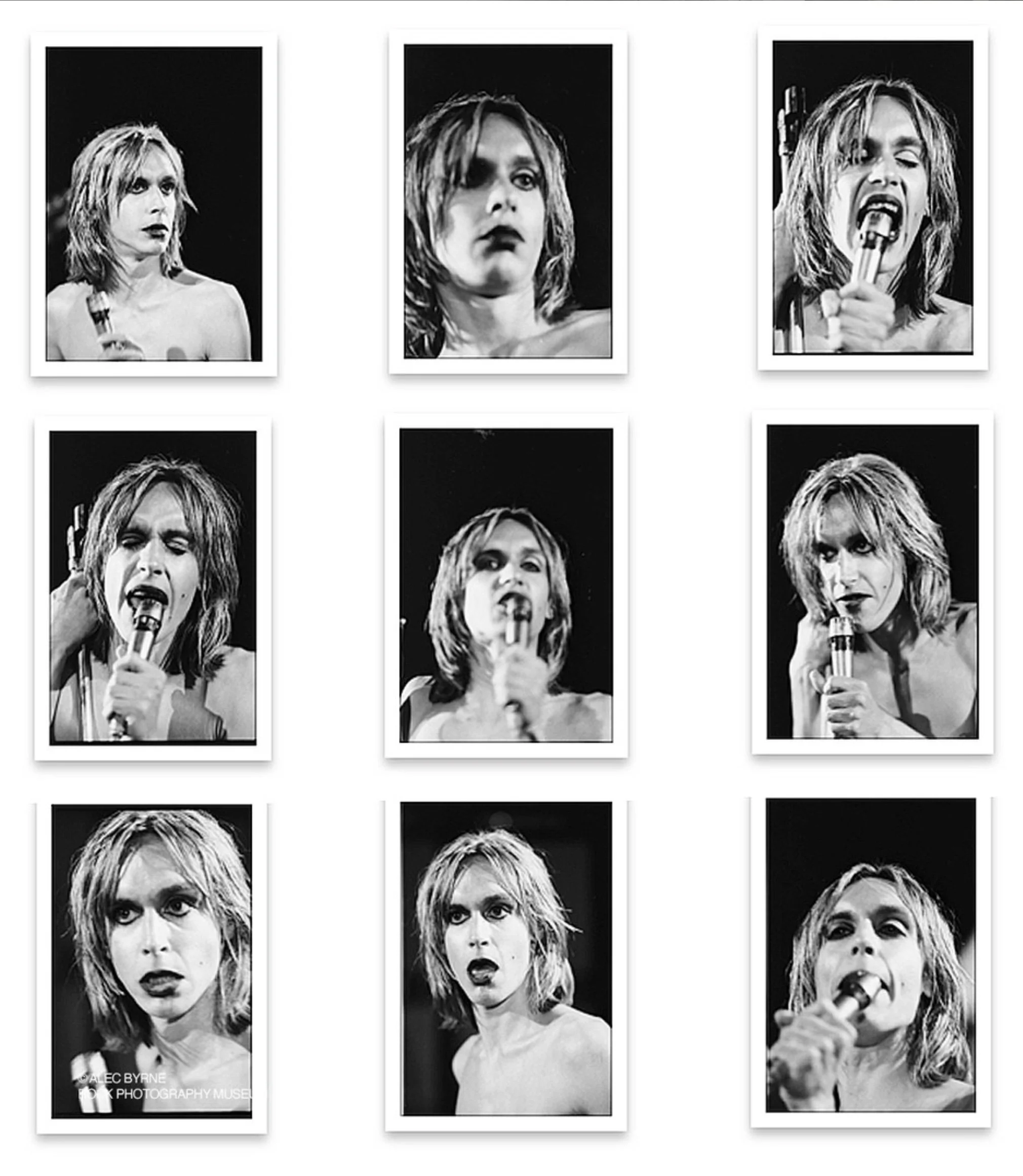 Photographing Iggy and the Stooges at King Sound, Kings Cross